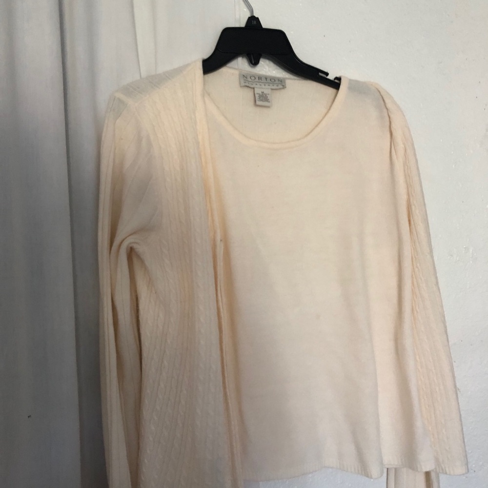 Norton McNaughton Cream Blouse